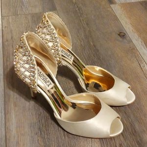 Badgley Mishka Bridal Heels